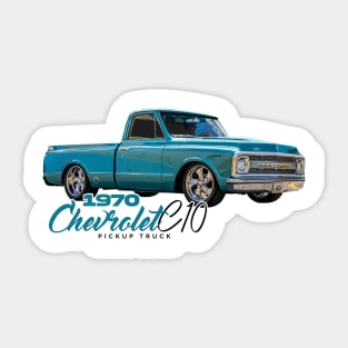 1970 Chevrolet C10 Pickup Truck Sticker